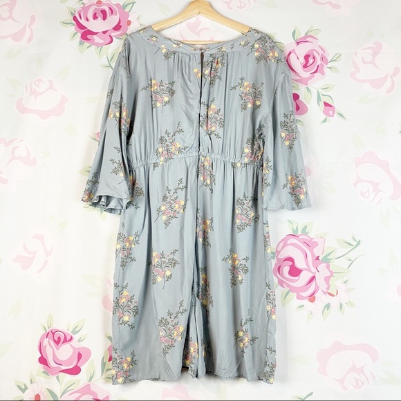 NEW Motherhood Maternity Floral Romper L - Picture 7 of 13